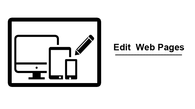 edit web pages